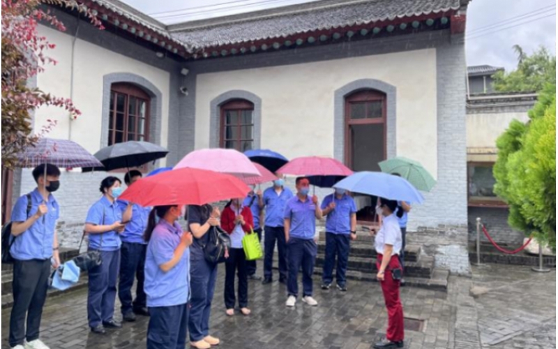 标准集团各支部代表到&ldquo;八办&rdquo;参观学习