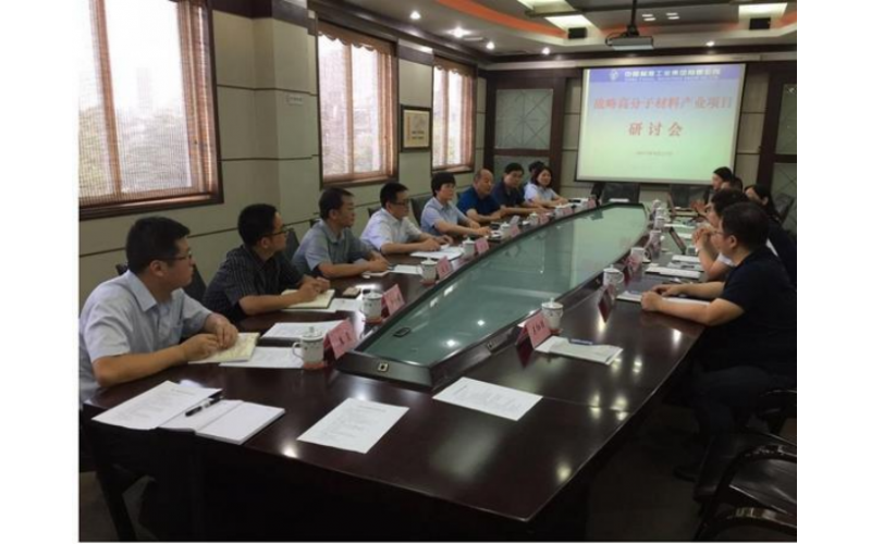 集团召开高分子材料项目研讨会